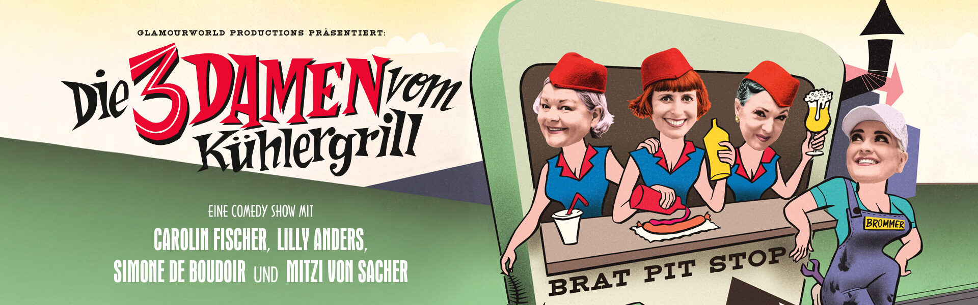 Die drei Damen vom Kühlergrill