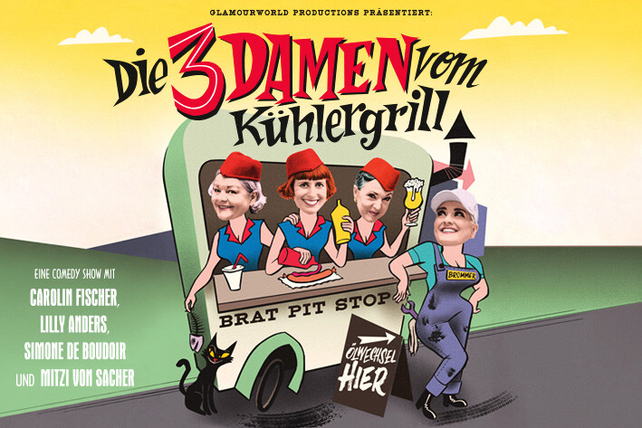 Die drei Damen vom Kühlergrill